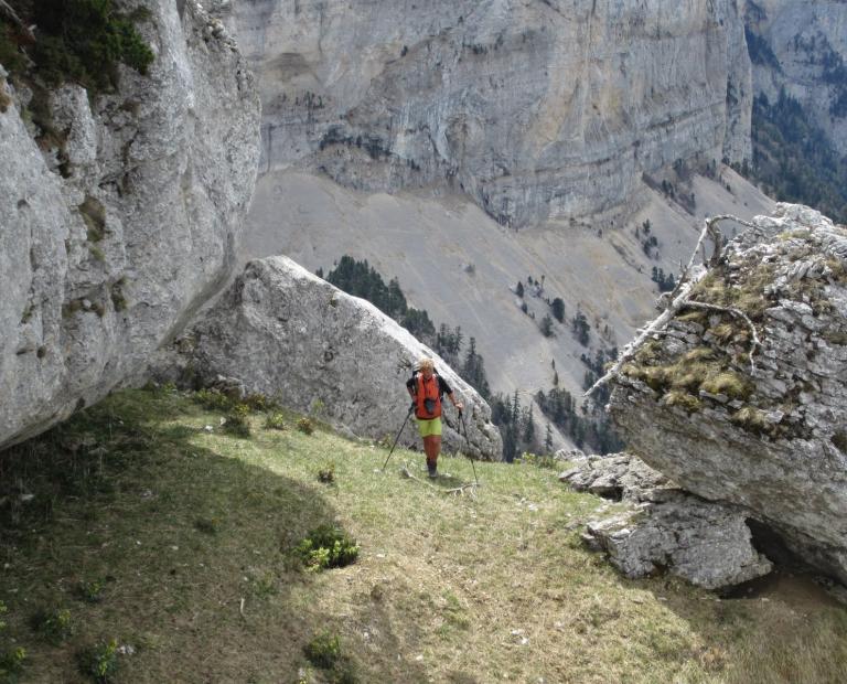 Sur les sentiers du Vercors ©Marie