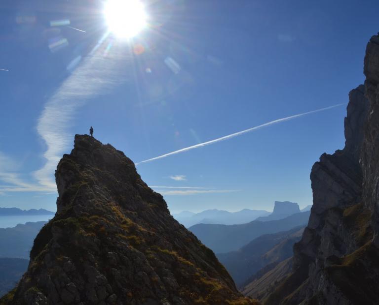 Serre Brion du côté du balcon Est du Vercors©Marie