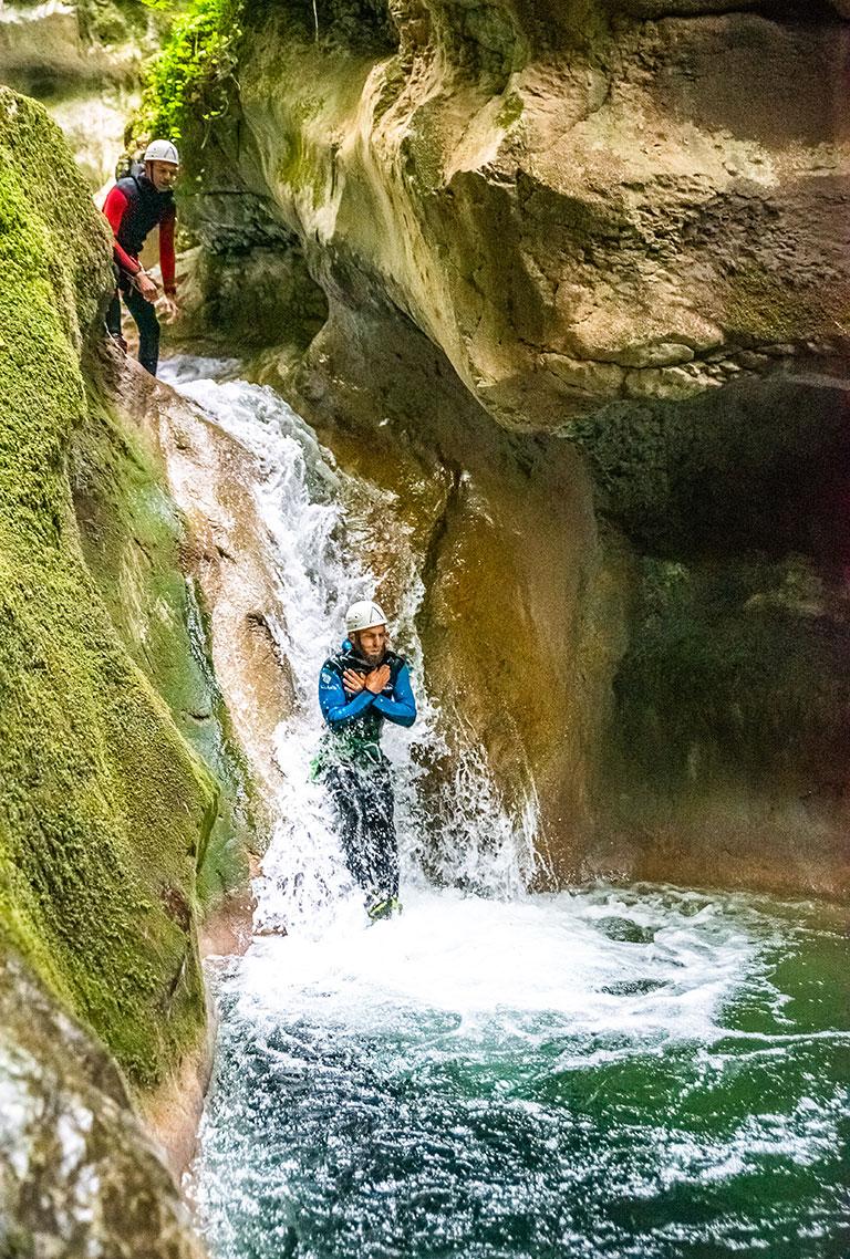 Canyoning dans le Vercors