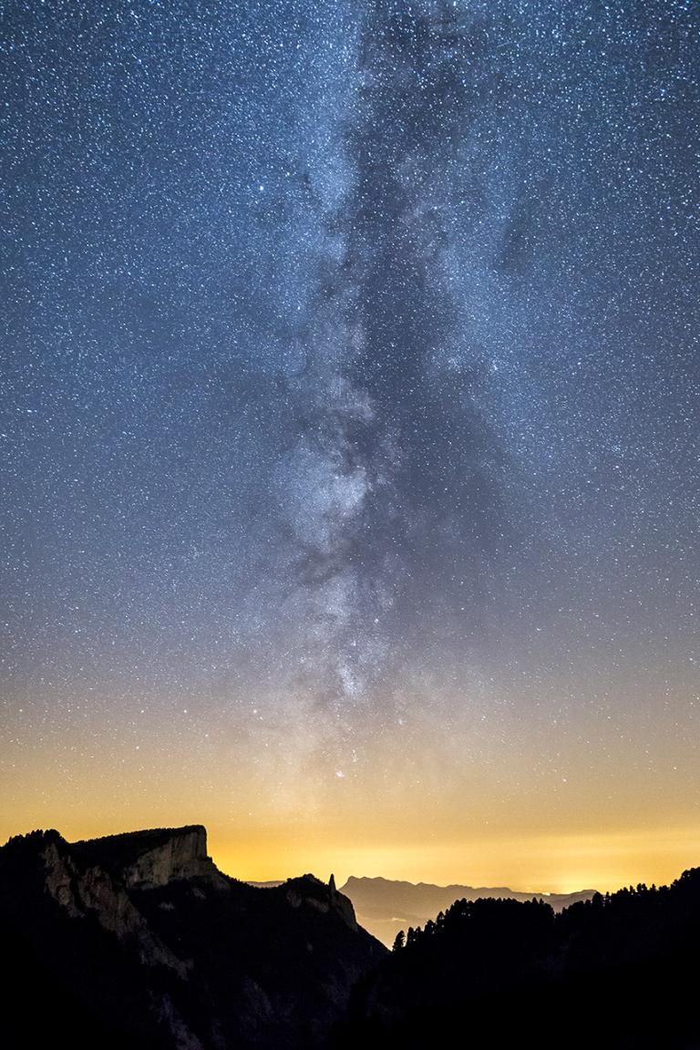 Ciel étoilé vercors ©Vincent Astier Perret