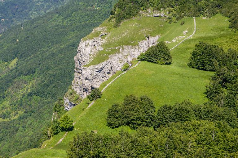 Col de la Bataille - Mur des Chartreux ©Lionel Pascale